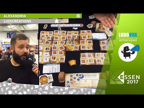 Essen 2017 - Alexandria - Ludicreations - VOSTFR