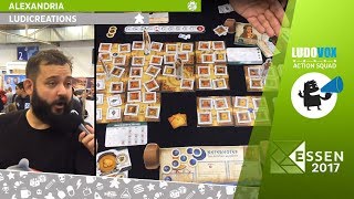 Essen 2017 - Alexandria - Ludicreations - VOSTFR
