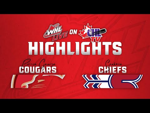 Prince George Cougars at Spokane Chiefs 12/14 | WHL Highlights 2024-25