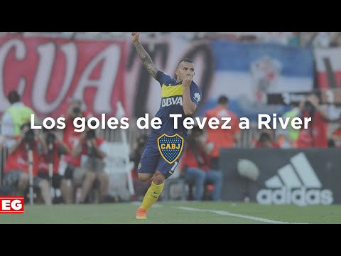 🎥 LOS GOLES DE TEVEZ A RIVER 🔵🟡⚽️