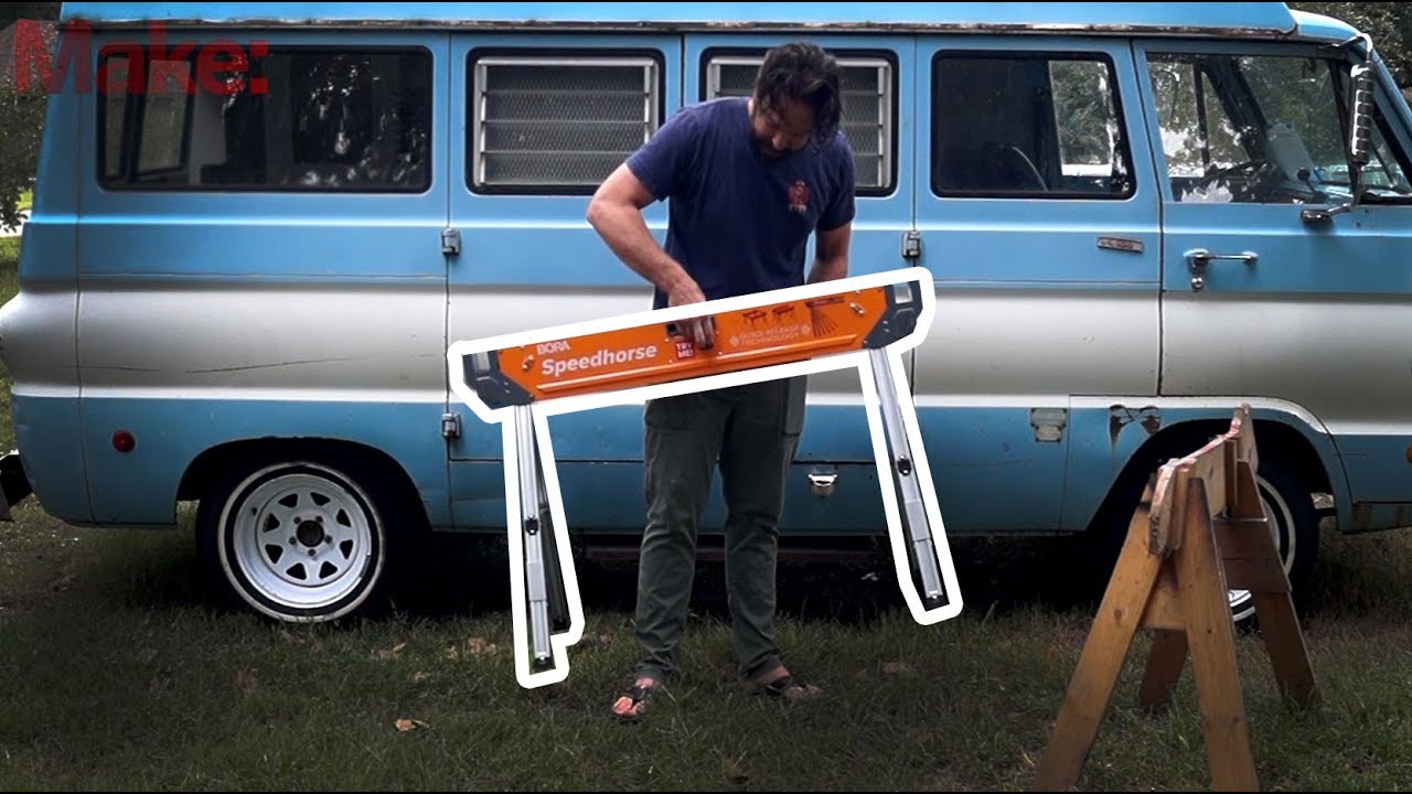 The fastest sawhorse in the west - A quick look at jobsite sawhorses
