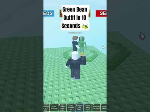 How To Get The Green Bean Outfit In Grow A Garden #jandel #growagarden #shorts