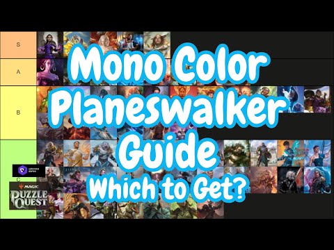 Mono-Color Planeswalker Guide - What You NEED in Your Collection | Magic Puzzle Quest