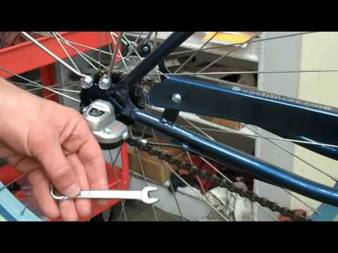 Beachbikes.com - Adjusting Shimano Nexus Internal 3 Speed on a Beach Cruiser Bicycle