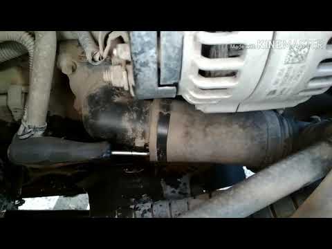 Замена антифриза на JCB