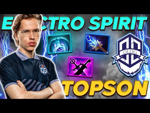 Topson Storm Electro Spirit - Dota 2 Pro Gameplay [Watch & Learn]