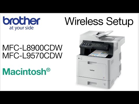 Spausdintuvas BROTHER MFC-L9570CDW video