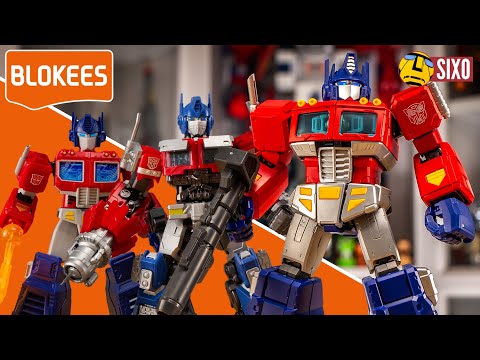 Blokees Transformers - Galaxy Version 01, Classic Class &amp; Action Edition Optimus Prime