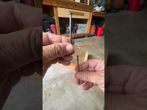 Nägel vs. Schrauben 2x4-Rahmen