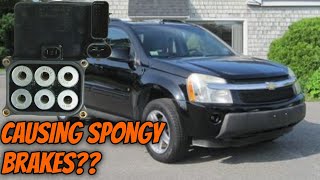 How to replace the ABS module on A Chevy Equinox Pontiac torrent and the Saturn Vue module,identical