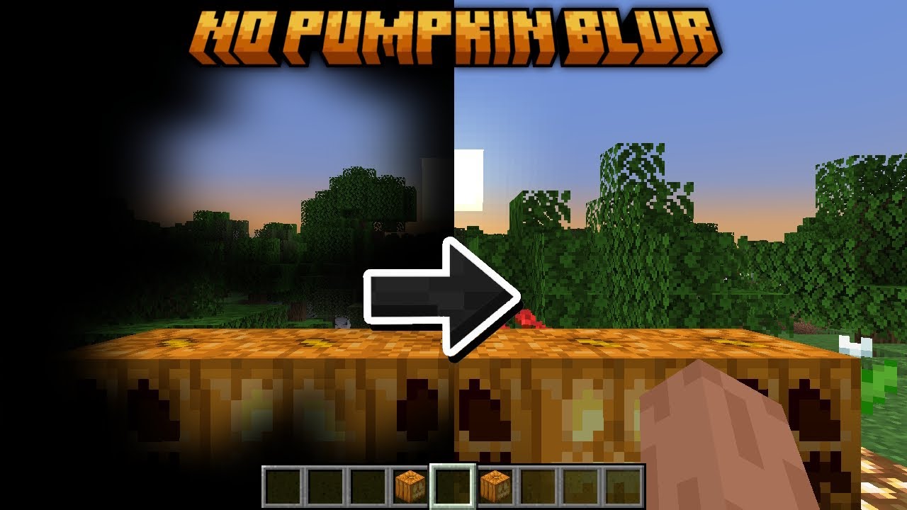 No Pumpkin Blur Texture Pack Download