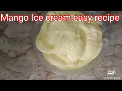 Mazedar Mango Ice cream | easy and simple recipe | by Arifa Ansari kitchen | AAK