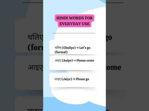 Hindi words for Everyday use | Learn Hindi | Talk Fluent