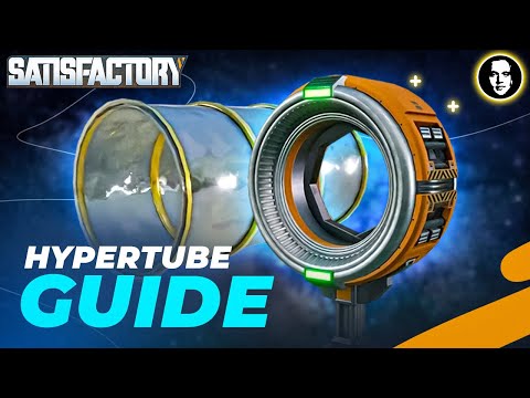 Optimal Hypertube Cannon Tutorial - Satisfactory New Player Guide EP21