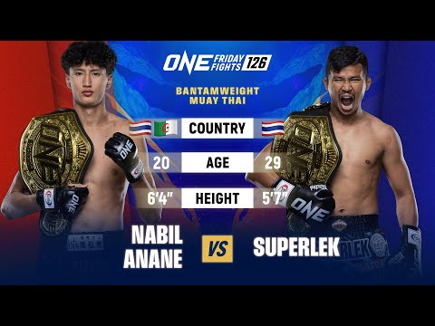 WILDEST Rematch Ever!? Nabil Anane vs. Superlek II | Muay Thai Full Fight