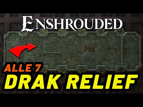 Here's how to find all 7 Drak Relief items for the new wall decoration in the new water update of...