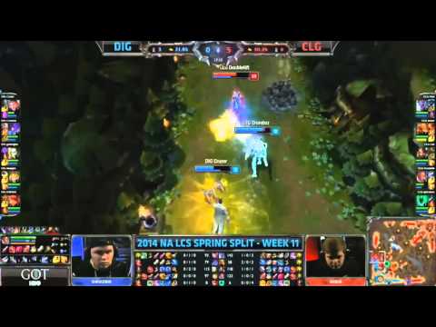 Doublelift sendo Doublelift