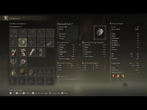 ELDEN RING bosses 54/165 moongrum Carian knight