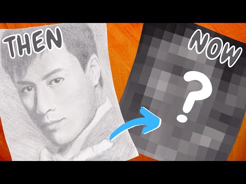 REDRAWING MY OLD ART Sketchbook Tour