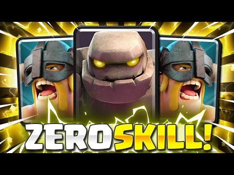 IMPOSSIBLE TO STOP THIS!! BEST GOLEM DECK DOMINATES CLASH ROYALE!! 🏆