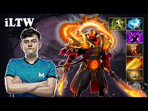 iLTW - Ember Spirit Safelane | Dota 2 7.29d Gameplay