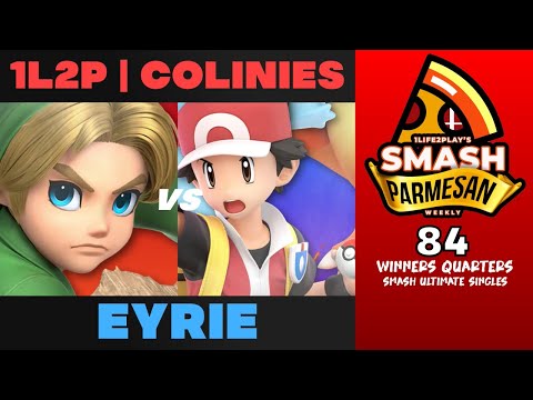 1L2P  colinies vs Eyrie - Smash Ultimate Singles Winners Quarters Smash Parmesan 84 - Young link vs