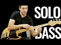 The Beatles - I Want To Hold Your Hand - Solo Bass Arrangement Cover (The Bass Wizard)