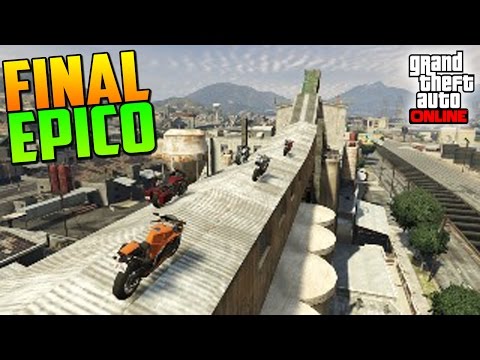 GOD!! EPIC FINAL TO THE MEGA LIMIT!!! - GTA 5 Online Gameplay Funny Moments (GTA V PS4 Race)