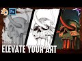 SIDE QUEST Using Other Artists Techniques To Elevate Your Art