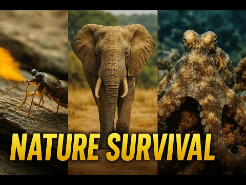 You Won’t Believe These Survival Skills! 🐜🛡🦎"
