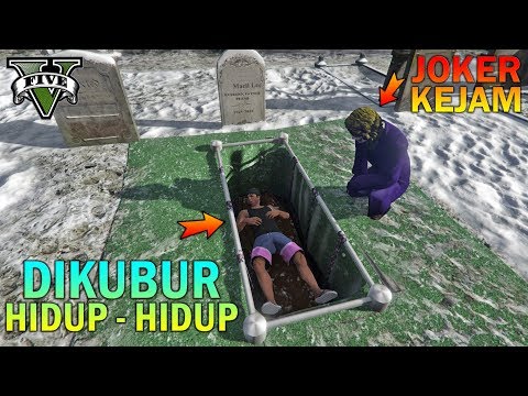 PREMAN TERKUAT DIKUBUR HIDUP - HIDUP - GTA 5 YOUTUBER KOCAK PARODY