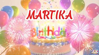 MARTIKA HAPPY BIRTHDAY SONG - NAME BIRTHDAY TUNES