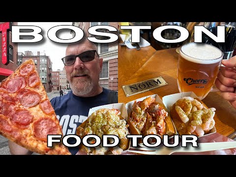 Regina Pizzeria, Cheers and Lukes Lobster • Boston Food Tour (Part 2)