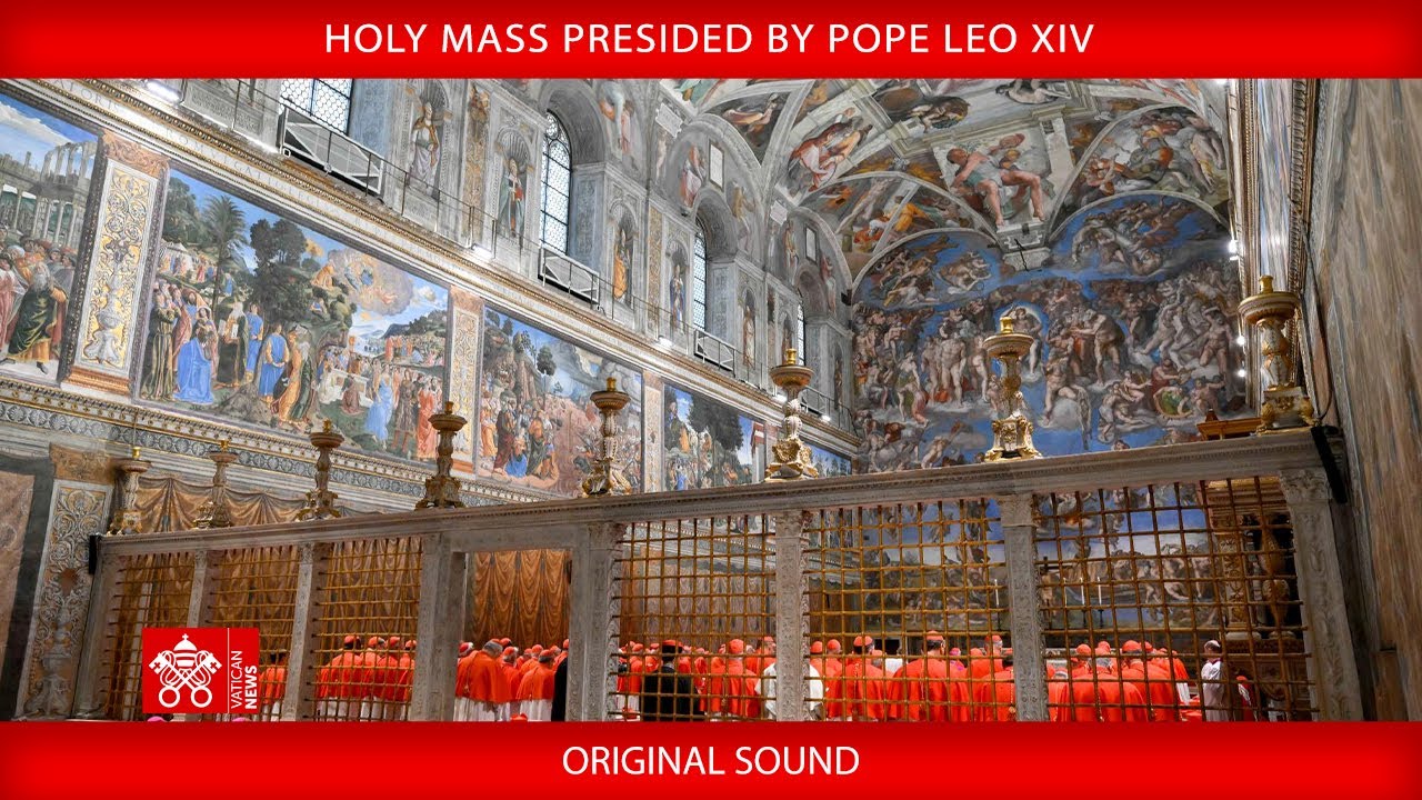 Holy Mass presided by Pope Leo XIV, 9 May 2025