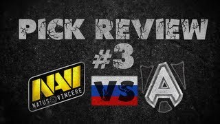 Pick review: Alliance vs Na'Vi - The International 3 - Grand Finals Game 5 (РУС)