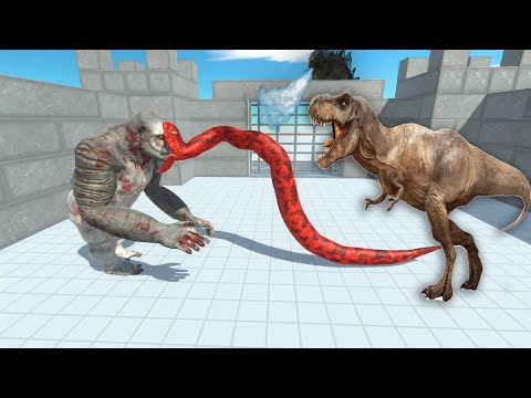 THE GIANT TITAN GORO vs vs ALL UNITS - Animal Revolt Battle Simulator
