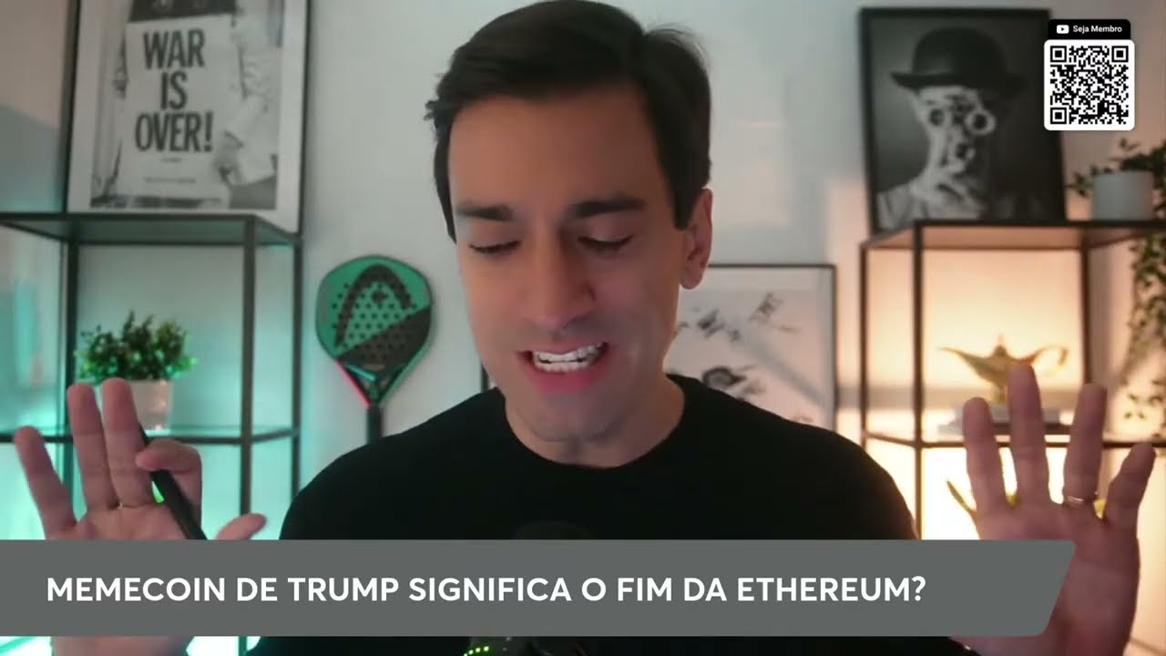 MEMECOIN DE DONALD TRUMP SIGNIFICA O FIM DA ETHEREUM?