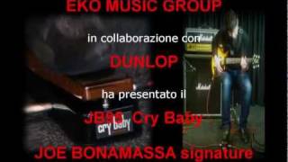 Video thumbnail for JB95 Joe Bonamassa Signature Cry Baby (video 1) by Nazzareno Zacconi