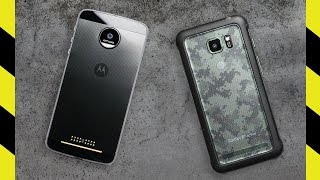 Moto Z Force vs. Galaxy S7 Active Drop Test!