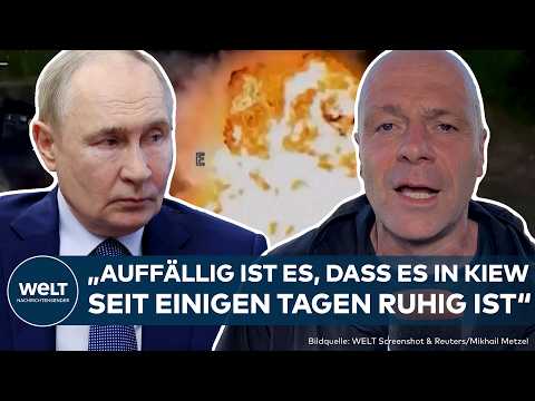 PUTINS KRIEG: Russen feuern massiven Raketenhagel auf ukrainische Städte! Doch Kiew bleibt ruhig