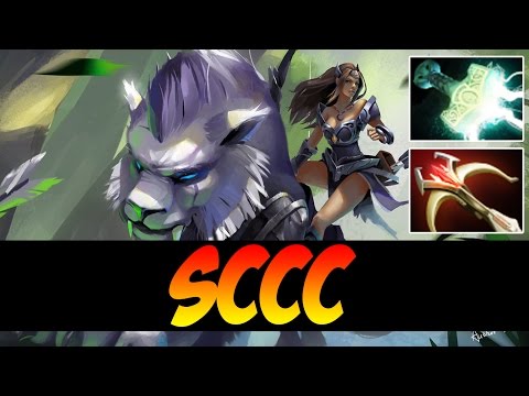 Sccc Plays Mirana WITH MJOLLNIR AND DAEDALUS - 9054 MMR - Dota 2