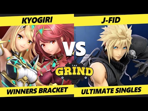 The Grind 186 - Kyogiri (Pyra Mythra) Vs. J-Fid (Cloud) Smash Ultimate - SSBU