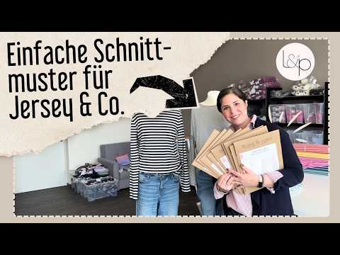 Einfache Schnittmuster aus Jersey & Co. - Aus dem Atelier von lillesol & pelle