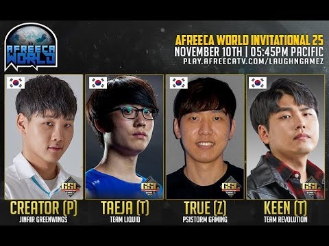 Afreeca World Invitational #25 - TvZ - TaeJa vs TRUE