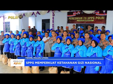 POLDA MALUKU UTARA HADIRKAN SPPG UNTUK PELAYANAN PEMENUHAN GIZI MASYARAKAT