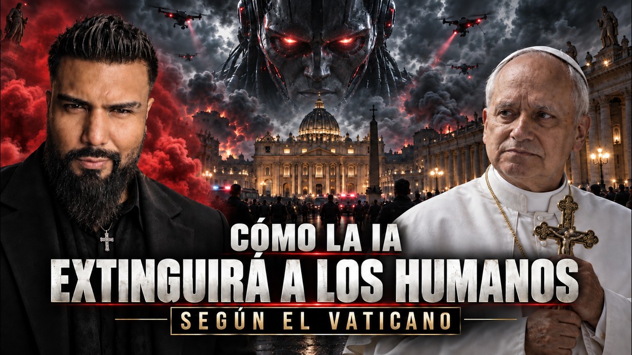 El Papa se enfrenta a la IA del Apocalipsis. Cómo y cuándo la IA acabará con la humanidad.