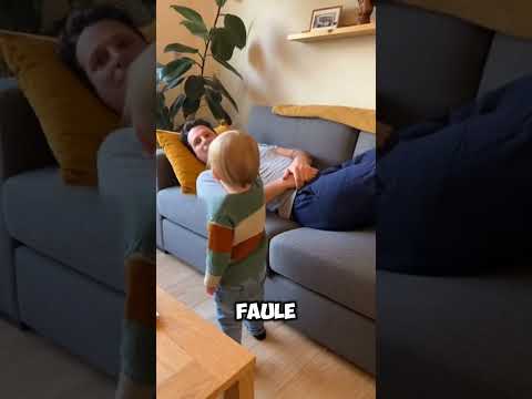 NO! You're just a lazy bum! Get up and earn some money! You have four children! #babyviraltrend