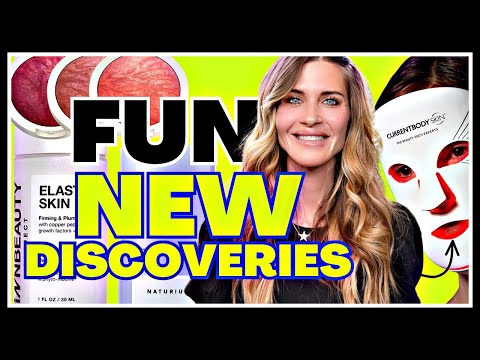 NEW DISCOVERIES: Skincare, makeup and an amazing LED mask!