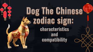 Dog 🐶 the chinese zodiac sign🌒🪧: characteristics and compatibility