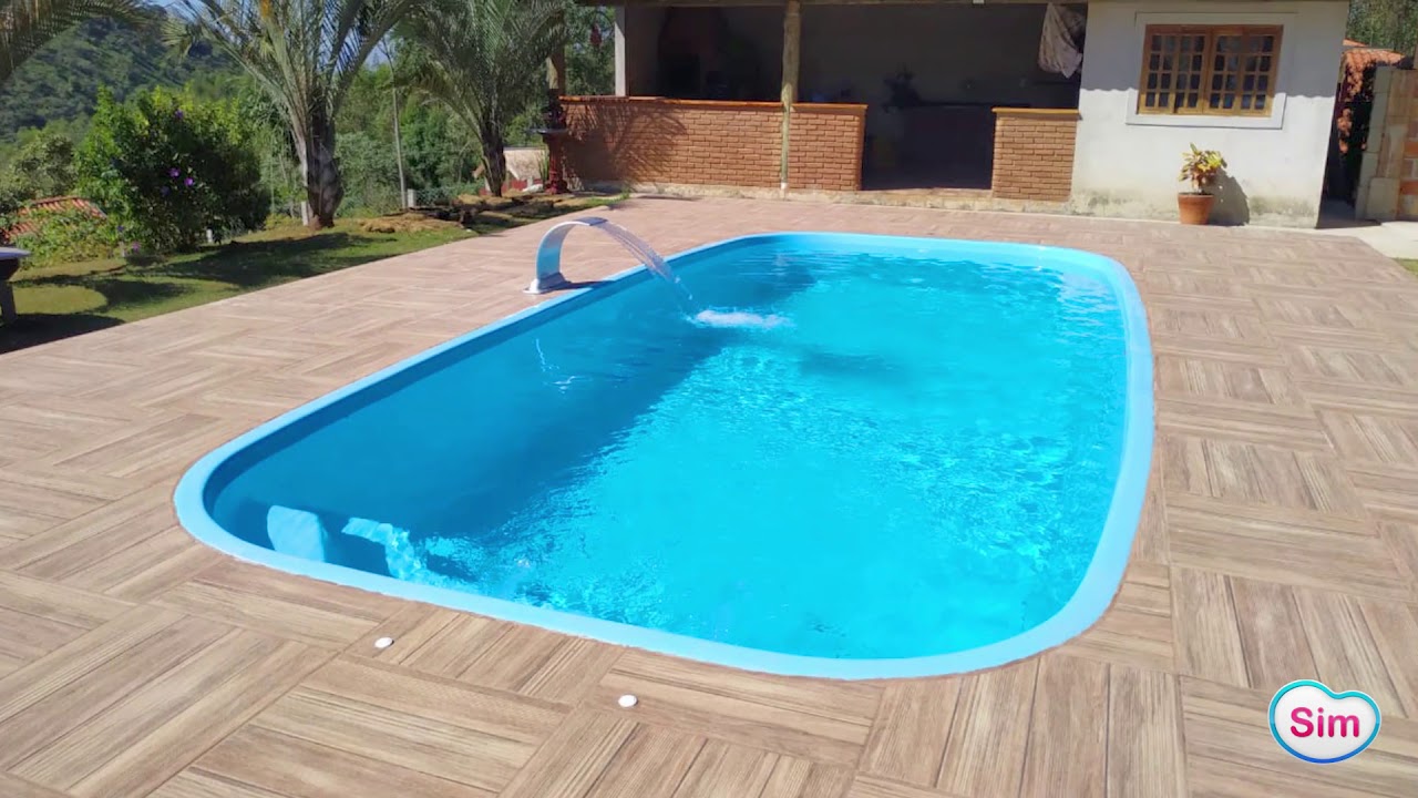 PISCINA 7,00 x 3,50 x 1,40 PINDAMONHANGABA SP - SIM PISCINAS